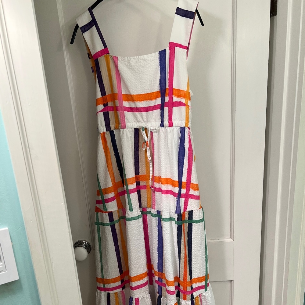 Vilagallo Elisa multi check dress Euro size 40 (US 6)